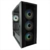 LC-810B DARK CRAWLER X CASE BLACK ATX LC-POWER