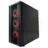 LC-810B DARK CRAWLER X CASE BLACK ATX LC-POWER