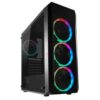 GAMING 703B – QUAD LUXX MIDI TOWER ATX BLACK LC POWER